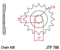 PINHAO JTF708-15D