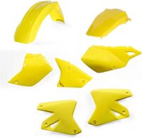 PLASTICOS SUZ DR400Z 00-03/KAW KLX ACERBIS AMARELO