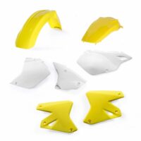 PLASTICOS SUZ DR400Z 00-03/KAW KLX ACERBIS AMARELO