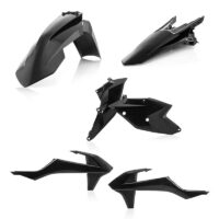 PLASTICOS KTM EXC/EXCF 17 PRETO ACERBIS