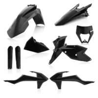 PLASTICOS KTM EXC/EXCF 17 PRETO FULL ACERBIS
