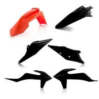 PLASTICOS KTM SX/SXF 2019-2021 LARANJA/PRETO ACERBIS