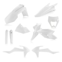 PLASTICOS KTM EXC/EXCF 17 BRANCO FULL ACERBIS