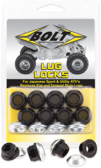 PORCA RODA ATV CAB SEXTA M10X1.25 RACE PRO CINZA (8PCS)