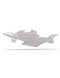 TAMPAS LATERAIS HUSQ CR125/TC250/450 BRANCO PS