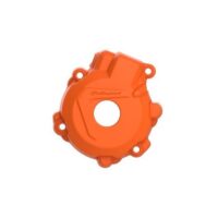 PROTEÇAO TAMPA IGNICAO KTM EXC250/350 LARANJA PS