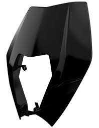 CARENAGEM FAROL  KTM EXC/EXC-F (08-13) PS PRETO