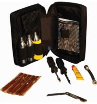KIT REPARAÇAO PNEU TUBELESS C/BOMBA/BOLSA E CO2 RJ