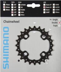 RODA PEDALEIRA SHIMANO 24D FC-M675 SLX