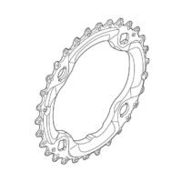 RODA PEDALEIRA SHIMANO 30D FC-M782