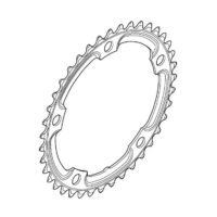 RODA PEDALEIRA SHIMANO 105 39D FC-5700-L