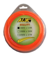 ROLO FIO NYLON ROÇ [/]3MM 15M ECO ACM