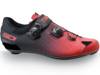 SAPATOS CICLISMO ESTRADA SIDI GENIUS 10 VERMELHO/PRETO