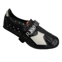 SAPATOS CICLISMO ESTRADA RUDY R100 PRETO/BRANCO 40