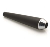 SILENCIOSO ESCAPE VINTAGE BIHR MEGATON UNIVERSAL PRETO