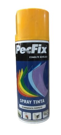 SPRAY TINTA P400 AMARELO TORRADO RAL1007 PECFIX