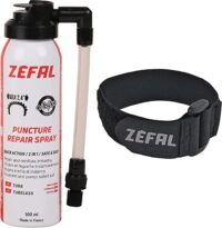 SPRAY TAPA FUROS P/PNEUS BICICLETA ZEFAL 100ML C/ SUPORTE