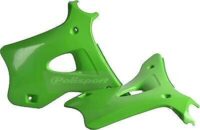TAMPAS RADIADOR KAW KX125/250 94-98 PS VERDE