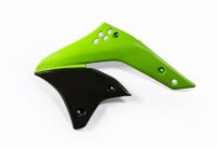 TAMPAS RADIADOR KAW KX250F 06 ACERBIS VER/PR
