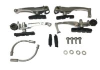 TRAVOES BIC MTB V-BRAKE ALUM POLIDO IMP