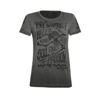 T-SHIRT ACERBIS SP CLUB RUSH LADY CINZA L