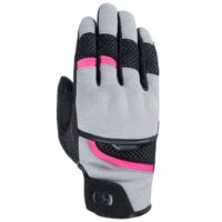 LUVAS MOTO OXFORD BRISBANE LADY WS CINZA/ROSA/PRETO M