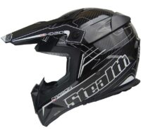 CAPACETE CROSS HD210 MX CARBONO STEALTH CINZA XL