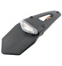 SUPORTE MATRICULA C/LEDS VIDRO BRANCO VICMA 11740