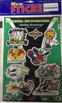 AUTOCOLANTES STICKER CARTOON 2012