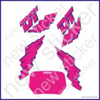 AUTOCOLANTES YA DT50 006 ROSA STICKER