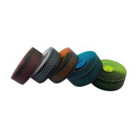 FITAS GUIADOR BICICLETA GES FUROS 2 CORES PRETO/BRANCO