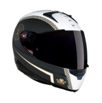 CAPACETE INT XR1-R CAFE RACER NEXX PRETO/BRANCO S