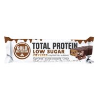 BARRA PROTEICA GOLD NUTRITION LOW SUGAR SALTED CHOCOLATE 30G