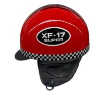CAPACETE NEDIMOTO (PENICO) LOGO XF17 SUPER VERMELHO