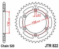 CREMALHEIRA JTR822-44D