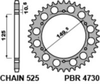 CREMALHEIRA PBR 4730 42D