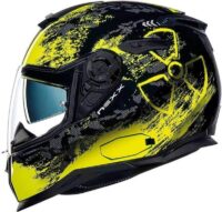 CAPACETE NEXX SX.100 TOXIC PR/NEON AM M