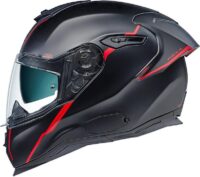 CAPACETE NEXX SX.100R SHORTCUT PRETO/VERMELHO MATE S