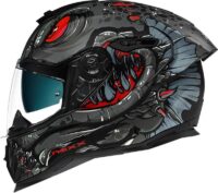 CAPACETE NEXX SX.100R ABISAL PRETO/VERMELHO MATE XL