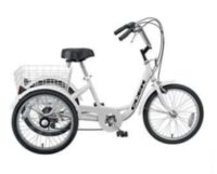 TRICICLO FERRO (C/ CESTO) BRANCO 23 MKIT