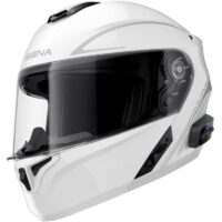 CAPACETE MODULAR SENA OUTRUSH R C/INTERCOM ECE22.06 BRANCO