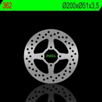 DISCO TRAVAO TRAS YA ATV YFZ450/YFM350R NG362