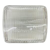 VIDRO FAROL GUIA BRANCO RECTANGULAR