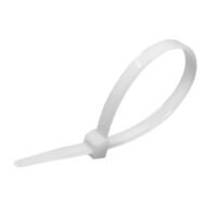 ABRAÇADEIRAS C/SERRILHA BRANCO 3.5X300MM ASLO (100PCS)