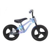BICICLETA APRENDIZAGEM RIDER BIKE 12"EVA C/LEDS PR