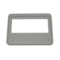 CHAPA SUPORTE MATRICULA PLASTICA GRANDE HP 200.001