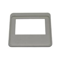 CHAPA SUPORTE MATRICULA PLASTICA PEQUENA HP 200.002