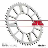 CREMALHEIRA JT 891 48D ALUMINIO PRETO