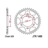 CREMALHEIRA JTR1489-42D KAW