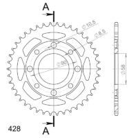 CREMALHEIRA DAELIM 125 SUPERSPROX 269-42D